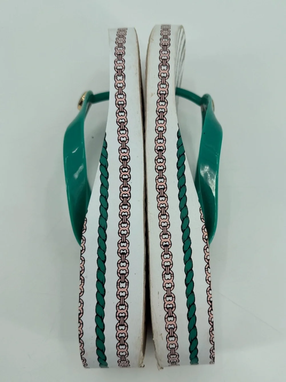 Tory Burch Thong Platform Pool Slides Sandals 10